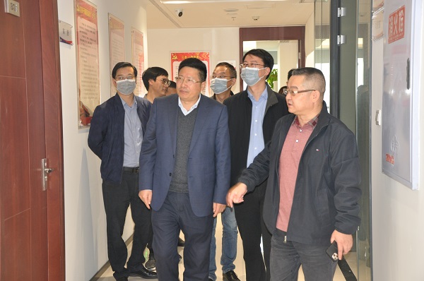 局黨委常委、副局長徐錫惠一行到冶勘設計集團調研、指導工作