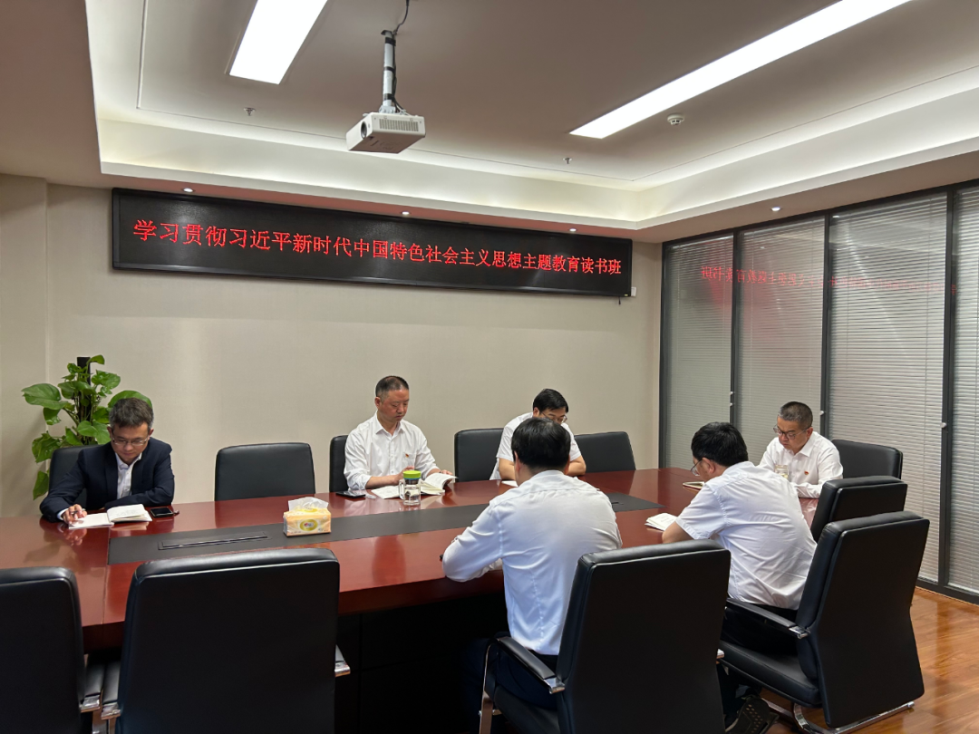 四川冶勘設計集團班子成員扎實推進學習貫徹習近平新時代中國特色社會主義思想主題教育讀書班系列學習